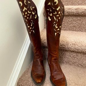 Tall women’s Ariat cowboy boots